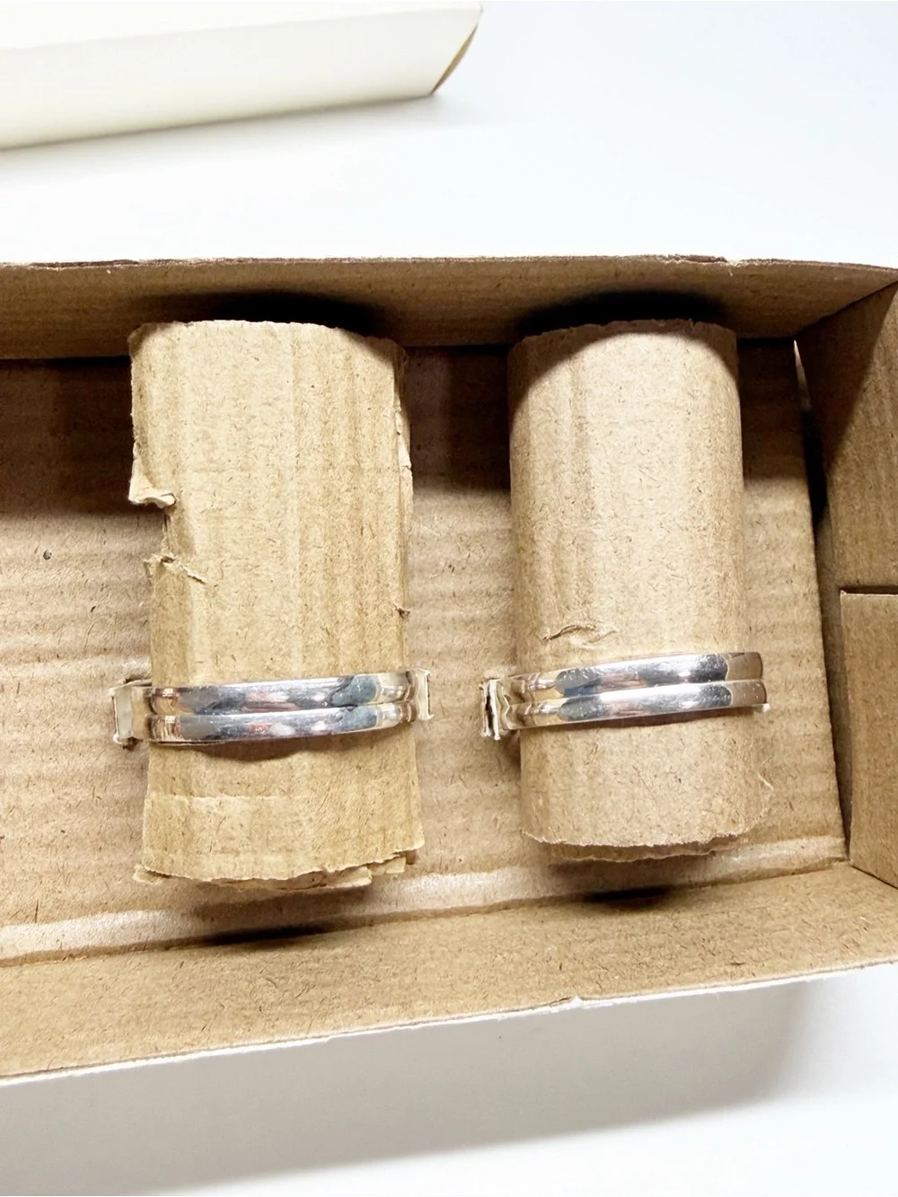 Pier 1 Silver Plated Napkin Rings Reindeer Tree Snowflake Star